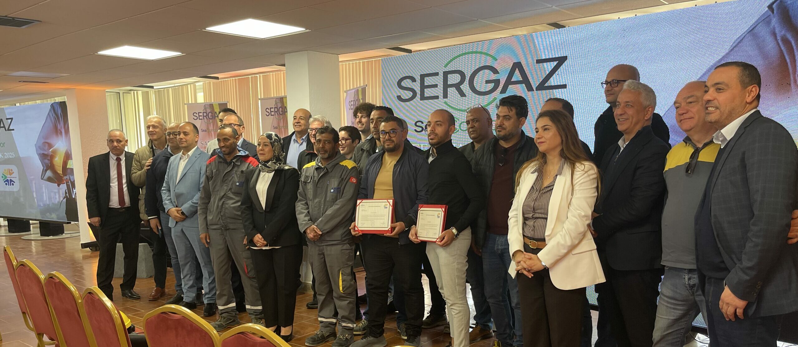 BONNA récompensée lors du « Safety Walk 2025 » de SERGAZ